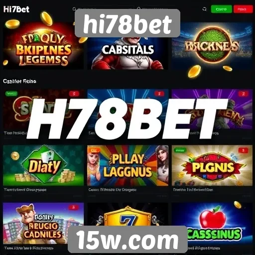 Opcões de jogos disponíveis no hi78bet
